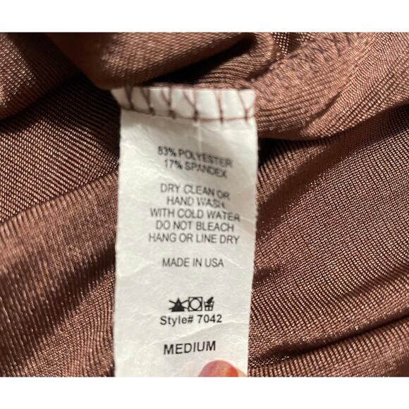 NWOT - Entro One Shoulder Long Sleeve Silky Body Suit - Picture 4 of 5